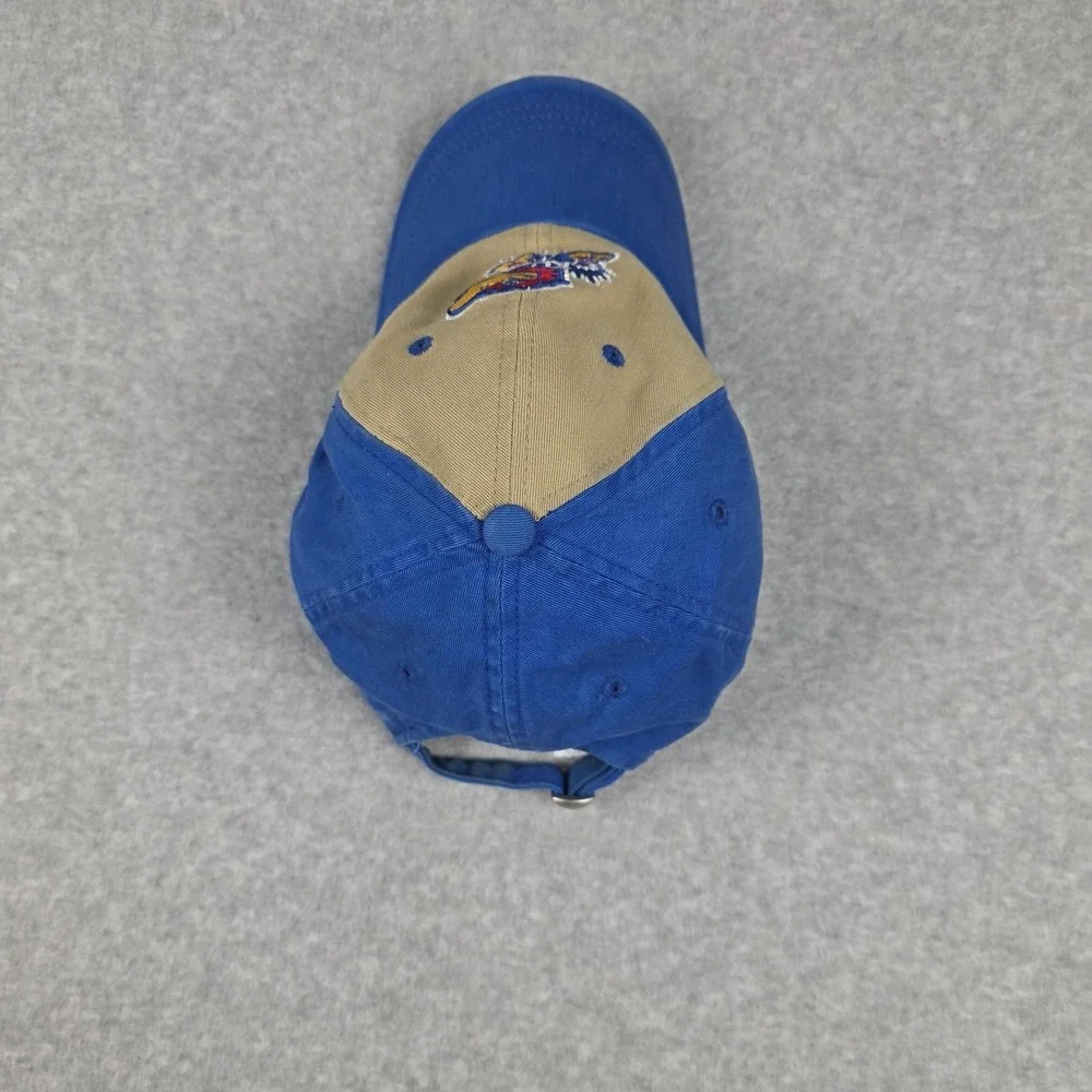 Kansas Jayhawks Hat‎ Cap Strap Back Mens One Size Blue NCAA Captivating History